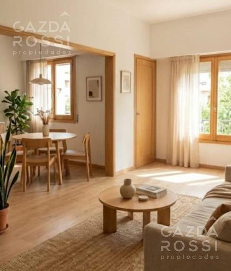 Casa 3 ambientes con 2 baños