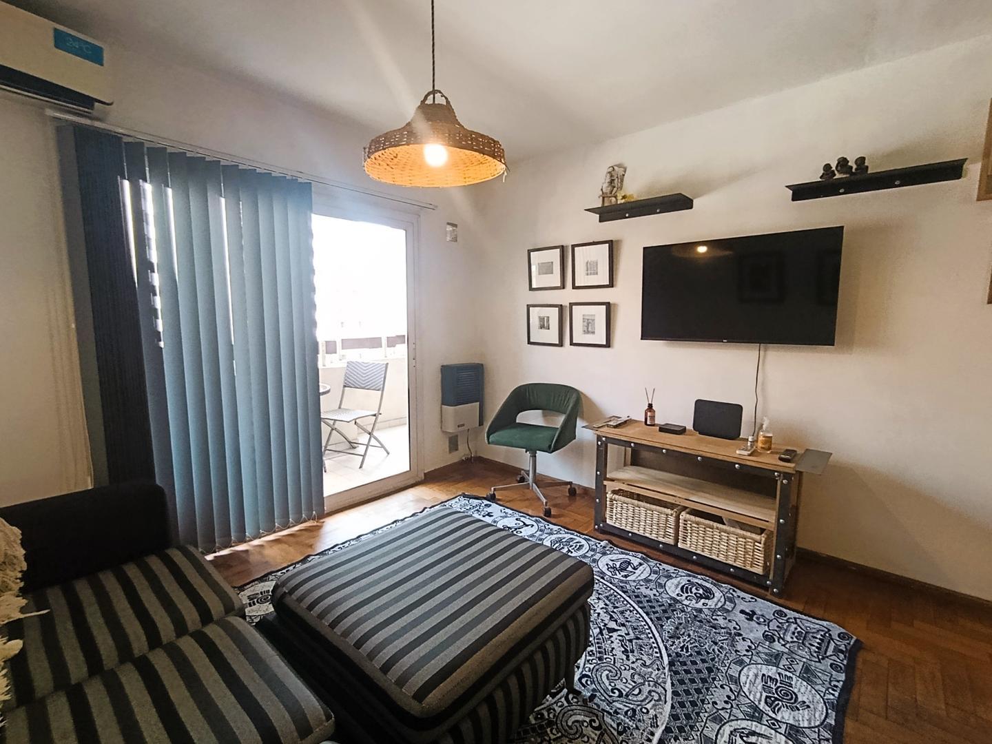 Departamento 2 ambientes con 1 baño