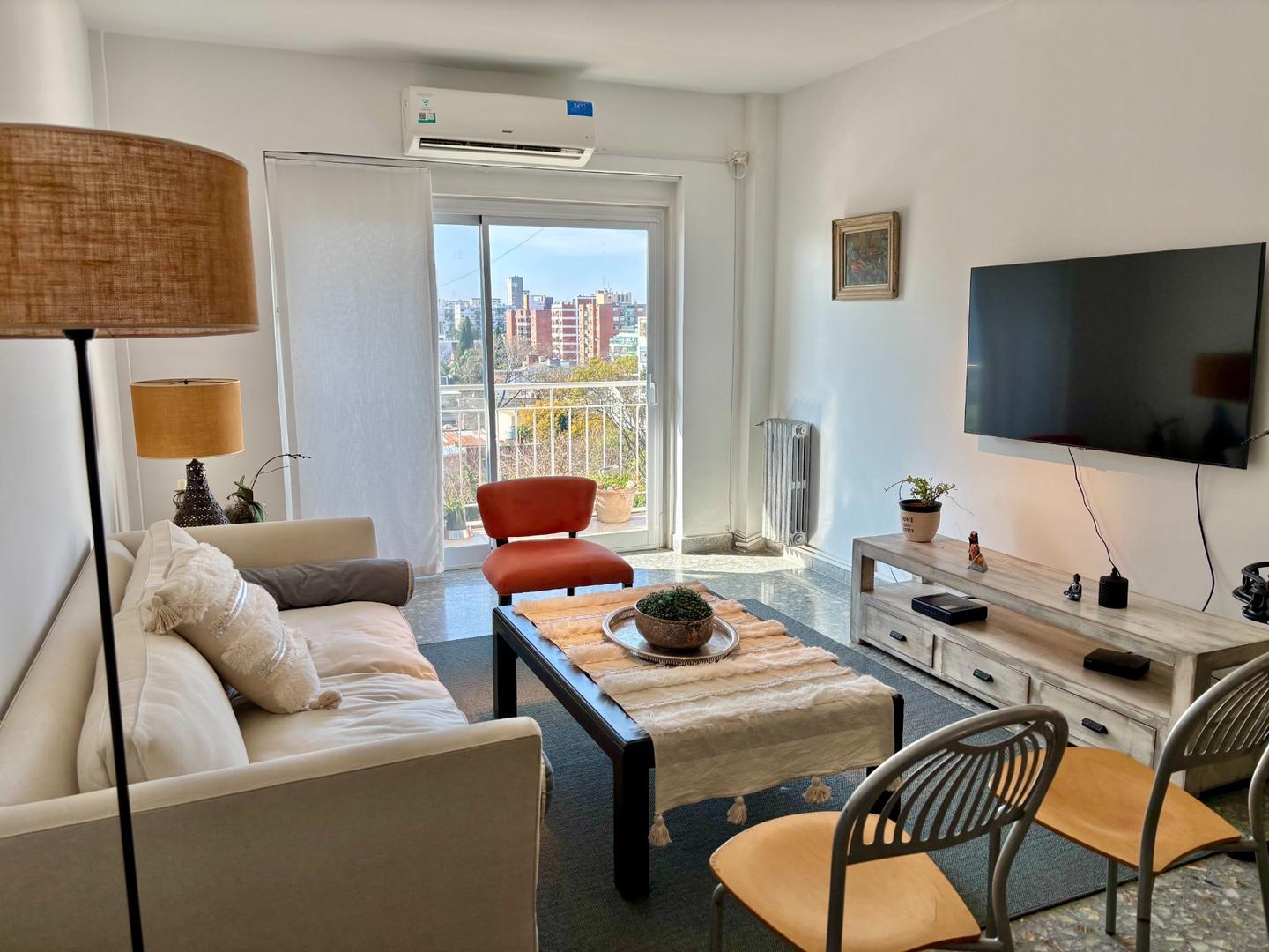 Departamento con 2 dormitorios en Belgrano alquiler amoblado