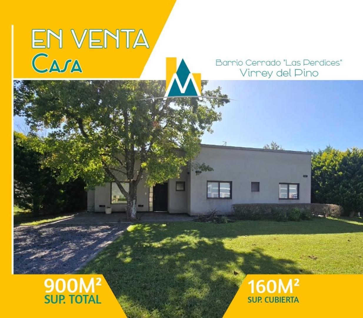 Casa en venta en barrio cerrado Las Perdices Cañuelas
