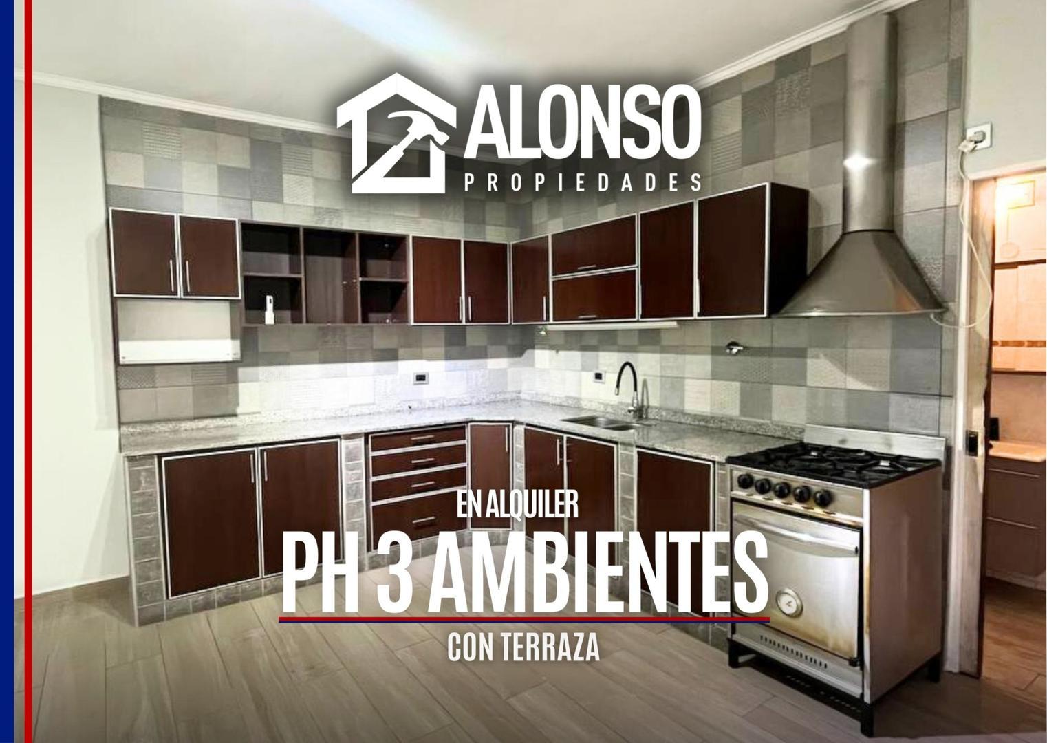 ALQUILER PH 3 AMBIENTES CON TERRAZA EN LANÚS OESTE