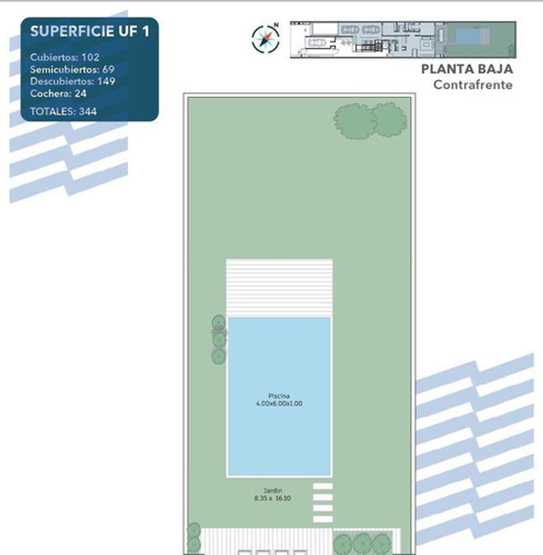 Departamento en Venta de 3 ambientes