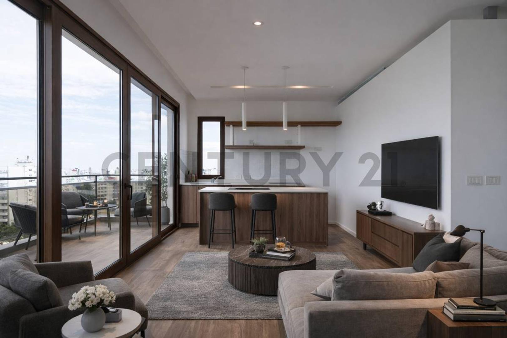 SEMIPISO AL FRENTE CON 3 DORMITORIOS, COCHERA Y TERRAZA PRIVADA - CALLE 38 ENTRE 6 Y PLAZA OLÁZABAL