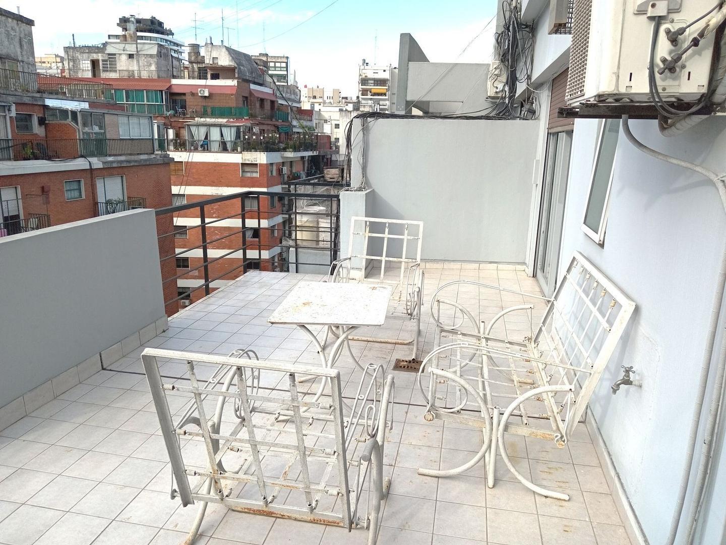 Departamento 2 ambientes con 1 baño