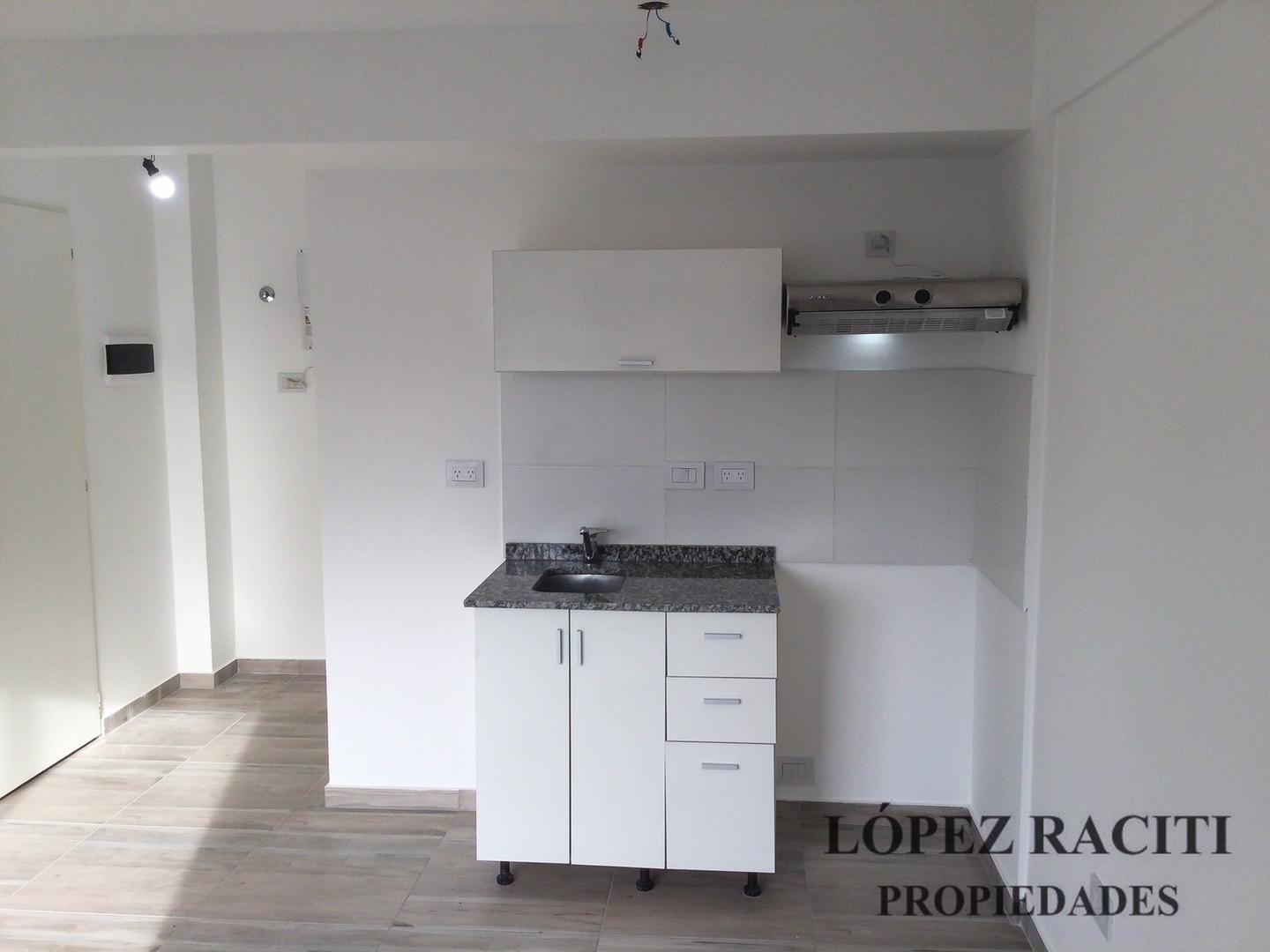 Departamento Monoambiente con 1 baño