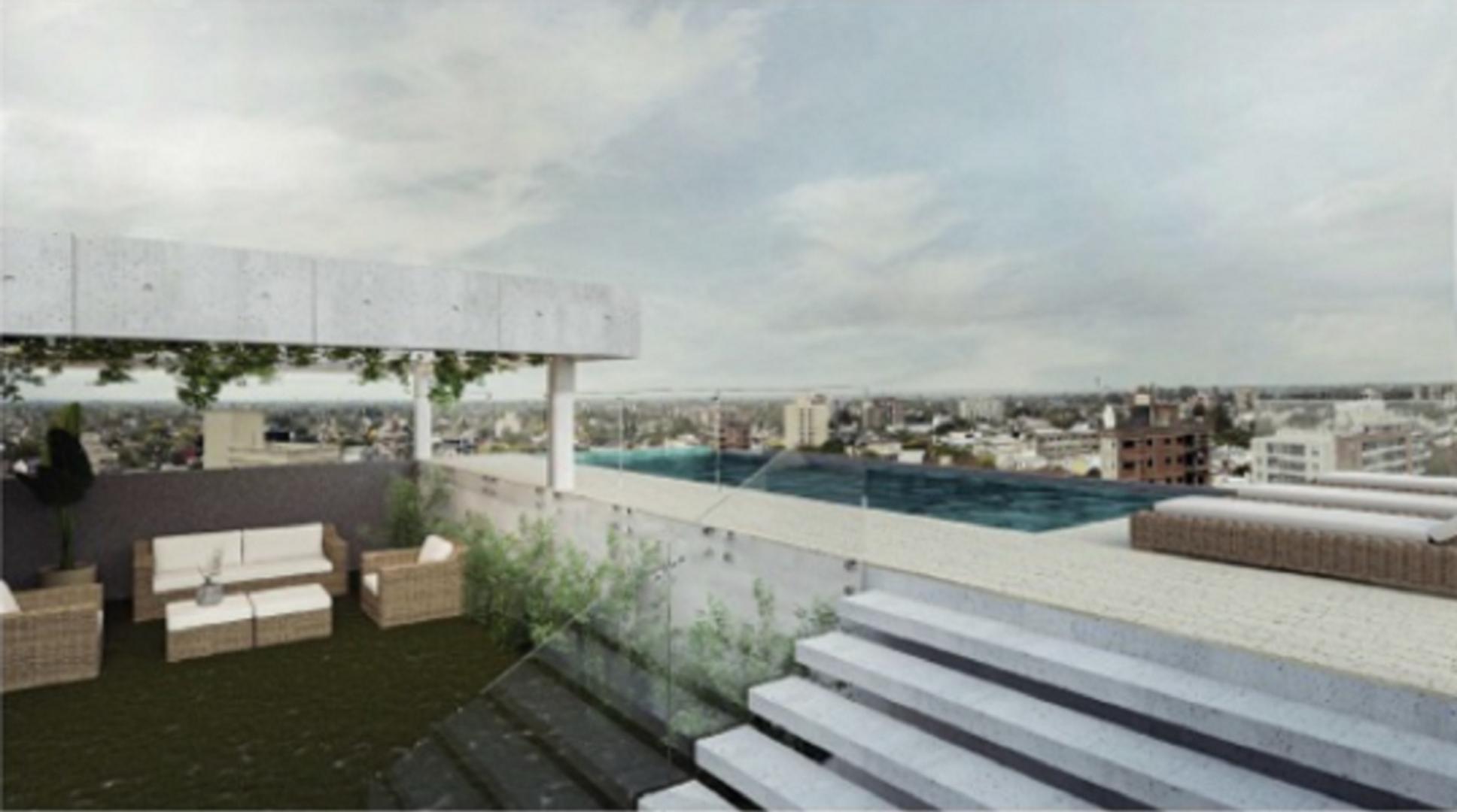 Departamento 2 ambientes con 1 baño