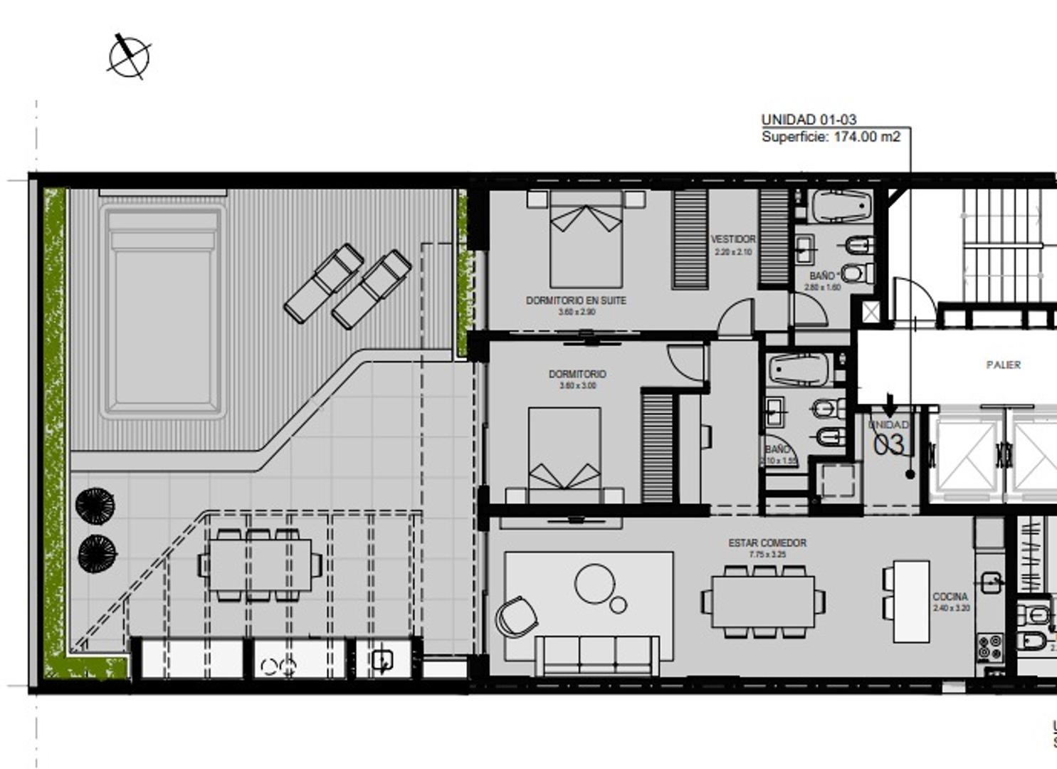 Entre Ríos 430 , Piso 01