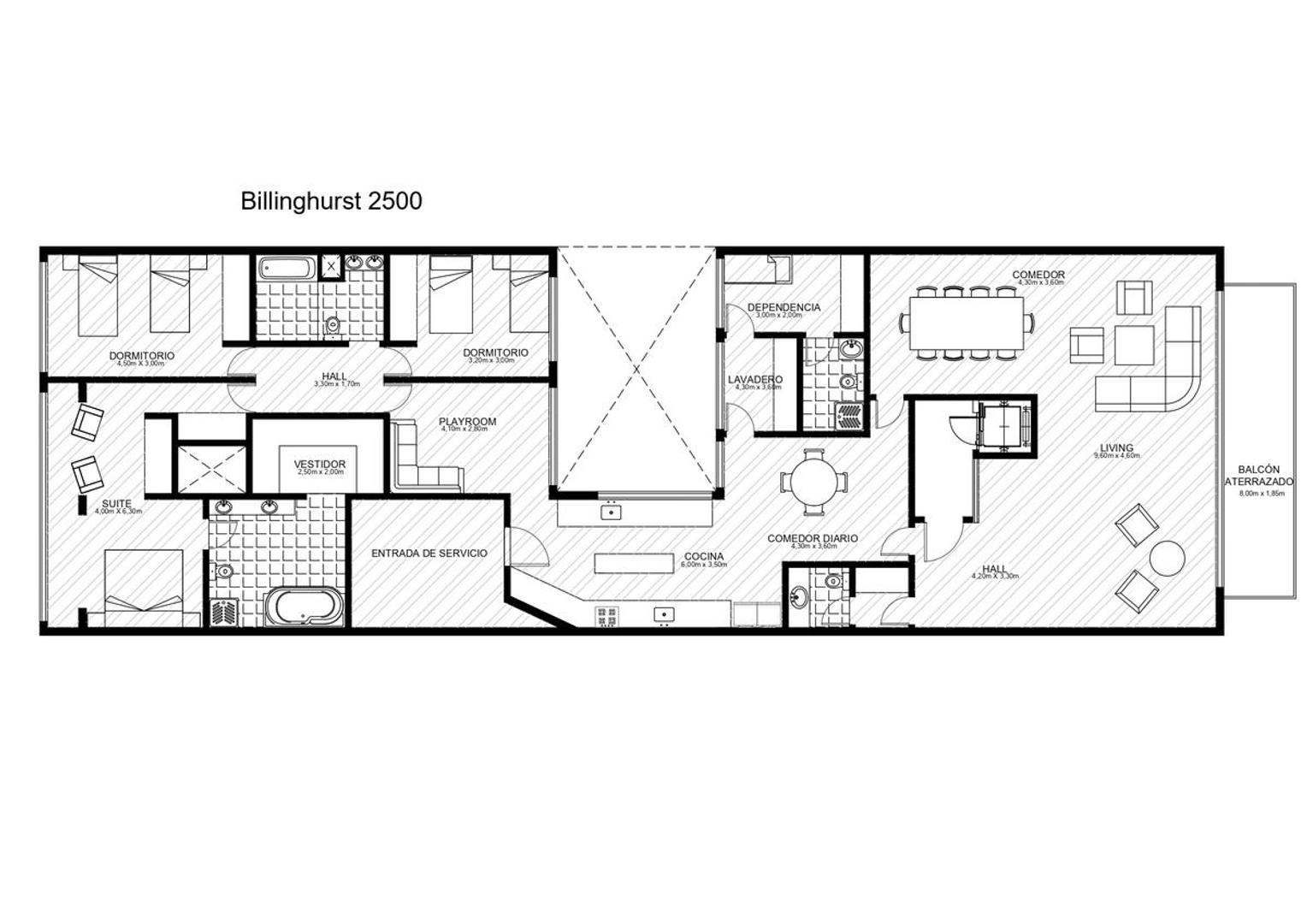 Departamento en Venta de 3 dormitorios