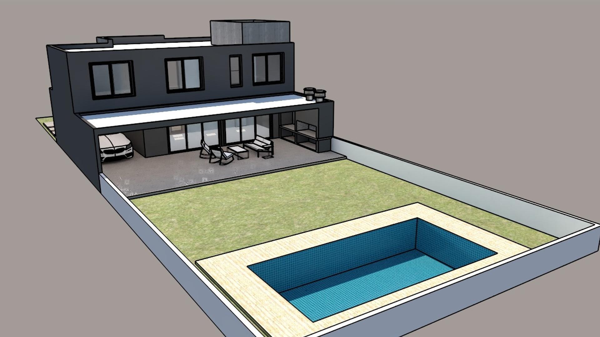 Casa 4 ambientes con 3 baños