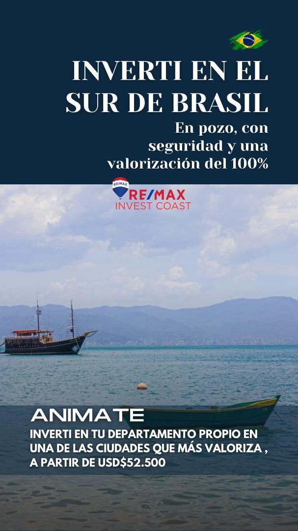 Venta Oportunidad departamento en Brasil Porto Belo 100%Fic.