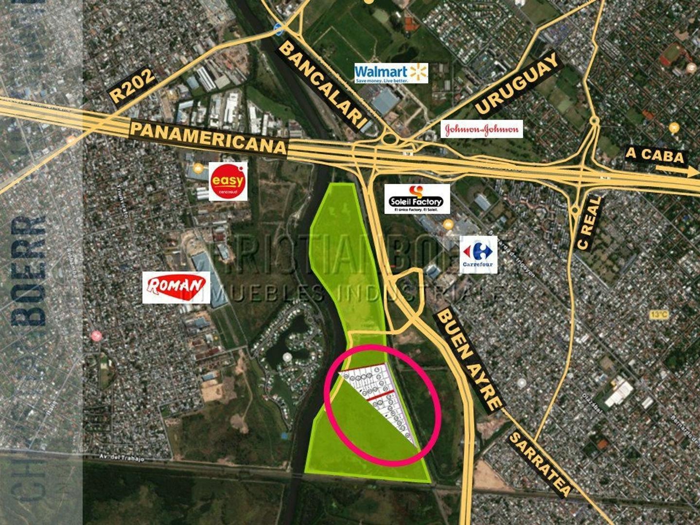 BUEN AYRE Y PANAMERICANA - FRACC INDUSTRIAL 2.800m²