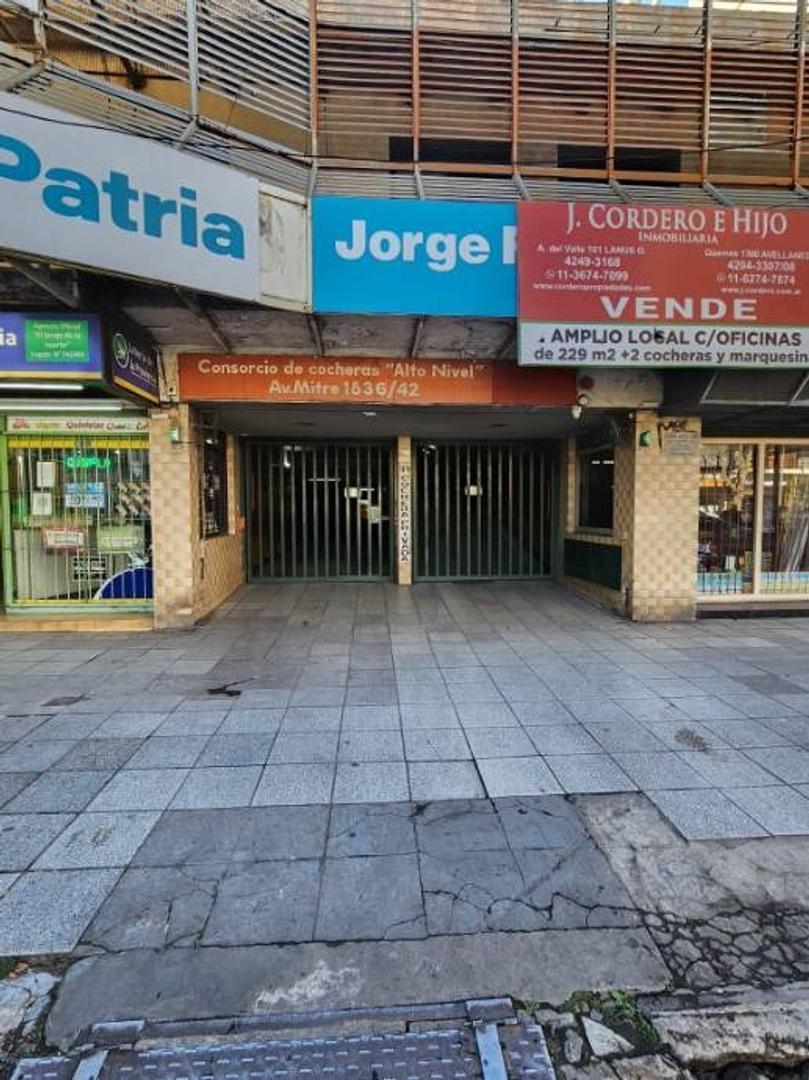 COCHERA CUBIERTA EN VENTA S/AVENIDA MITRE 1800 AVELLANEDA