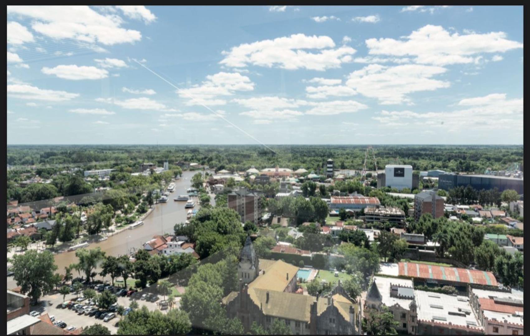 Moderno 2 amb. con vista piscina, sum