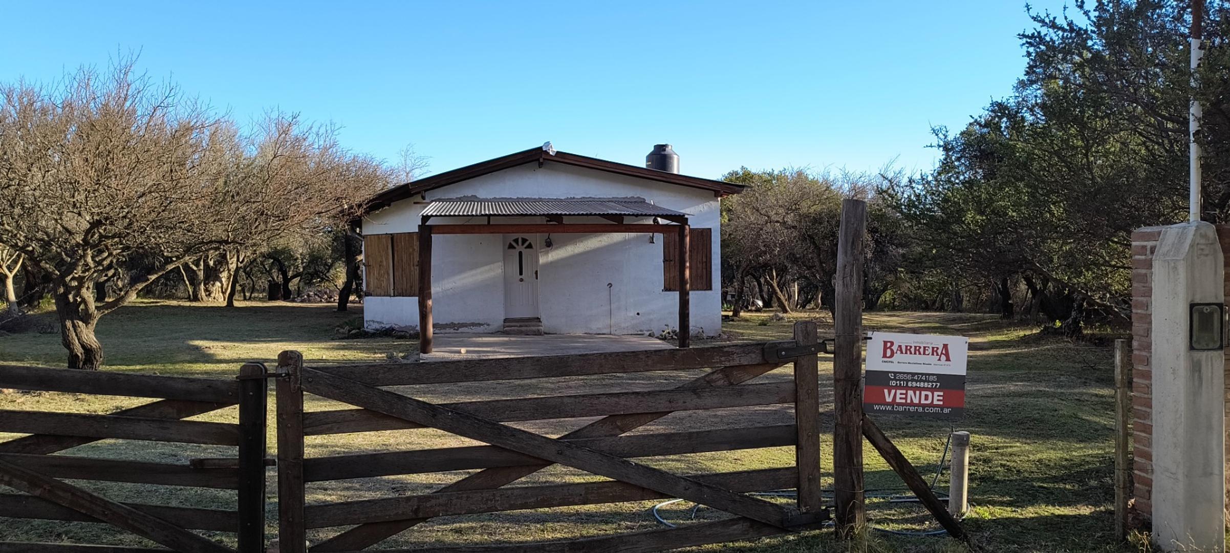 Cortaderas, casa 105 m2 cub. + 26 m2 semi sobre lote 2491 m2