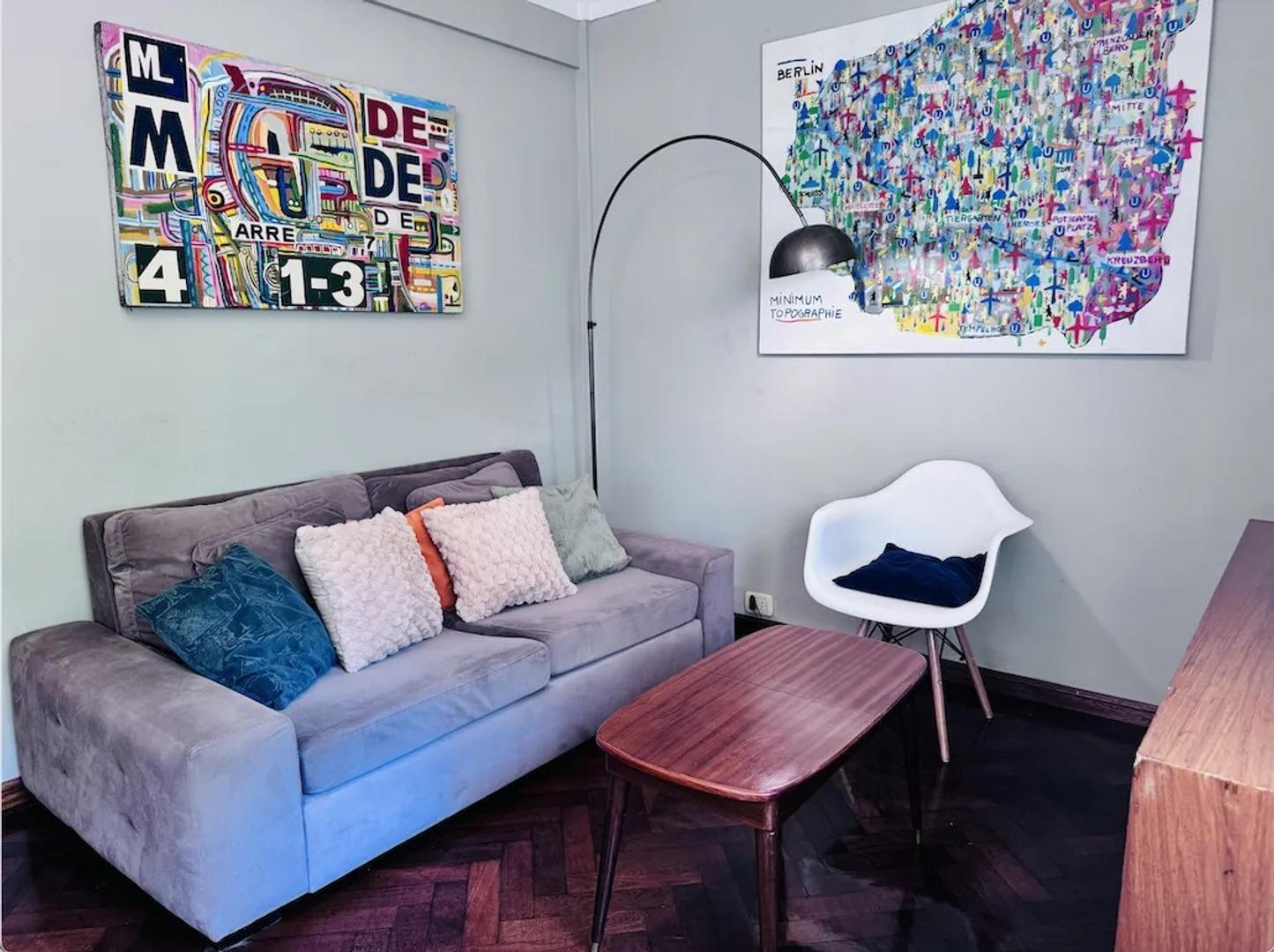 Departamento en Alquiler en Palermo Hollywood, USD 850