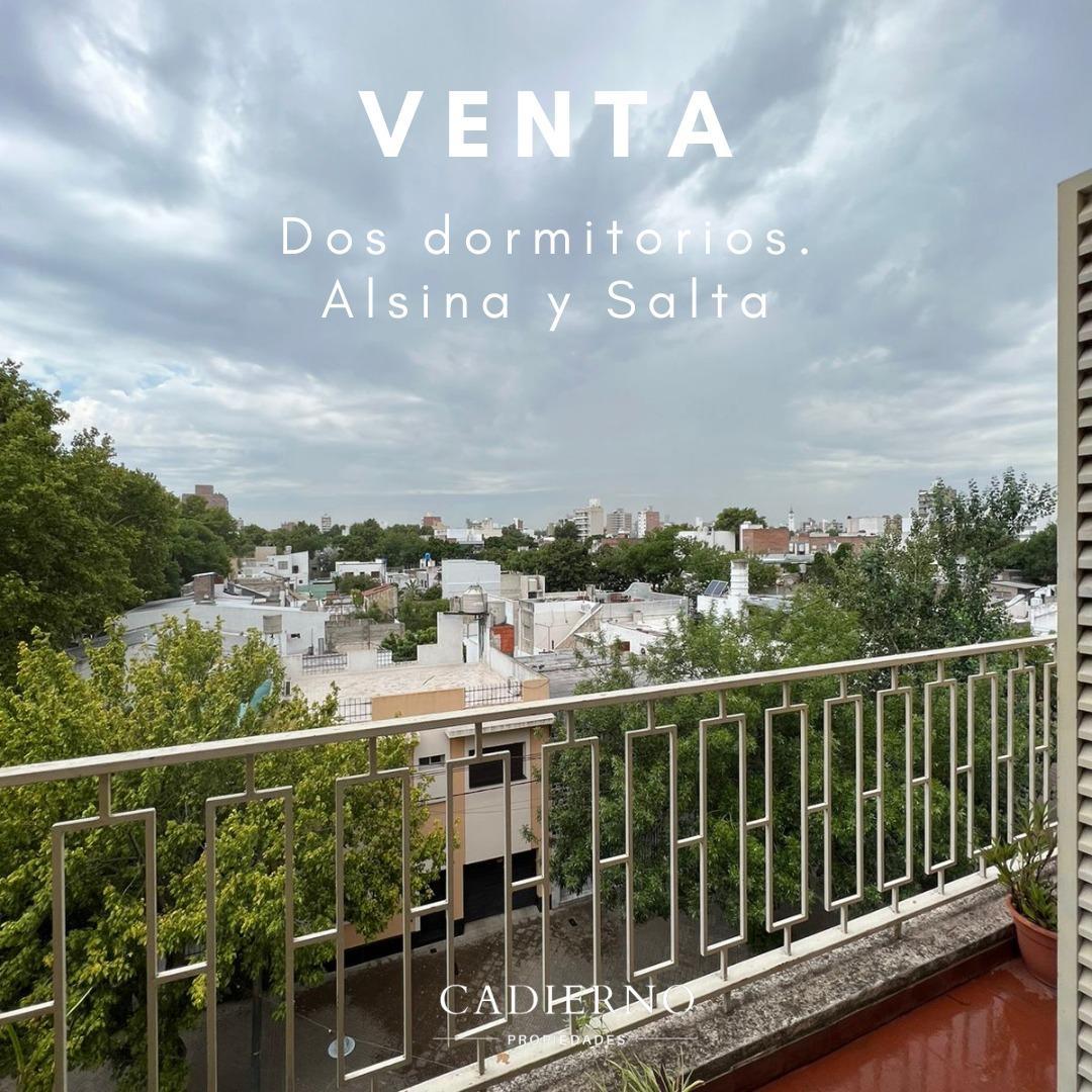 DEPARTAMENTO DE DOS DORMITORIOS EN ALSINA Y SALTA
