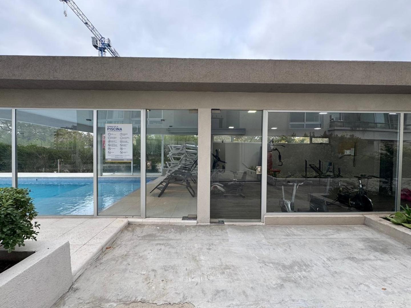 Departamento 2 ambientes con 2 baños