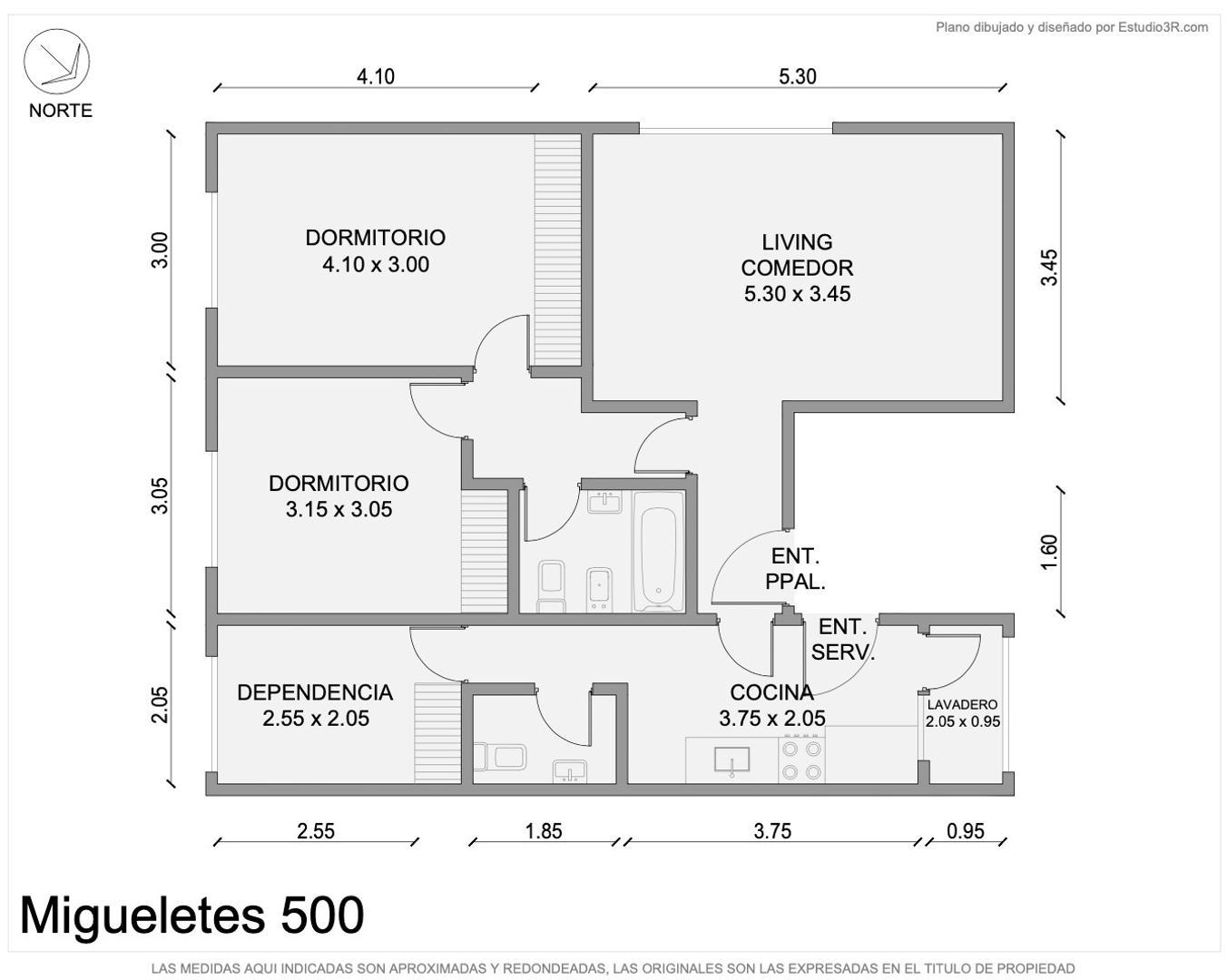 Migueletes 505 , Piso 1