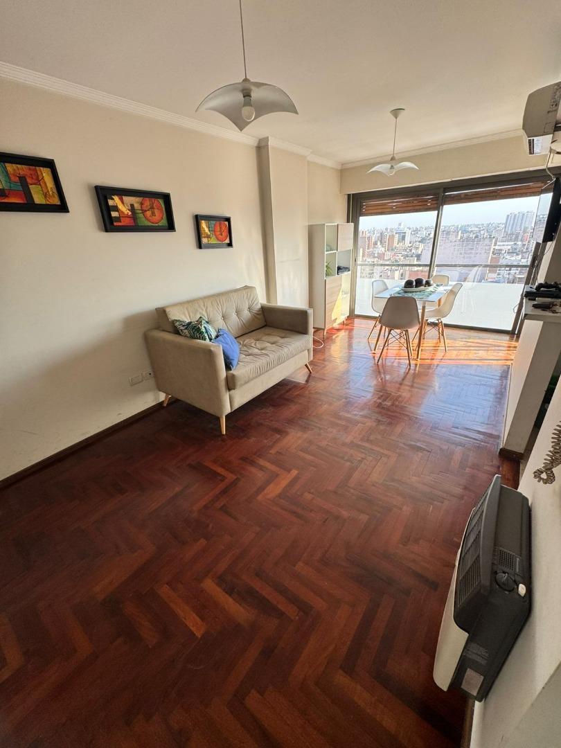 Departamento 2 ambientes con 1 baño