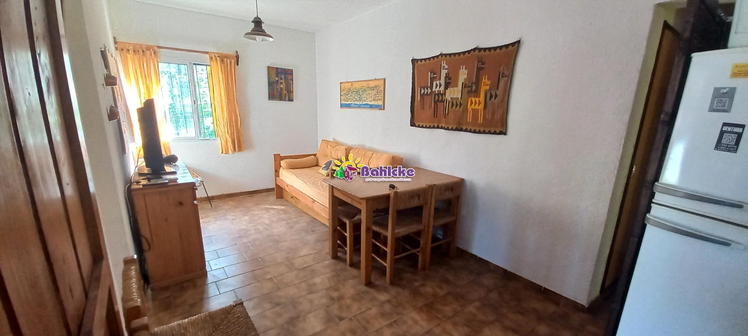 Departamento 2 ambientes con 1 baño