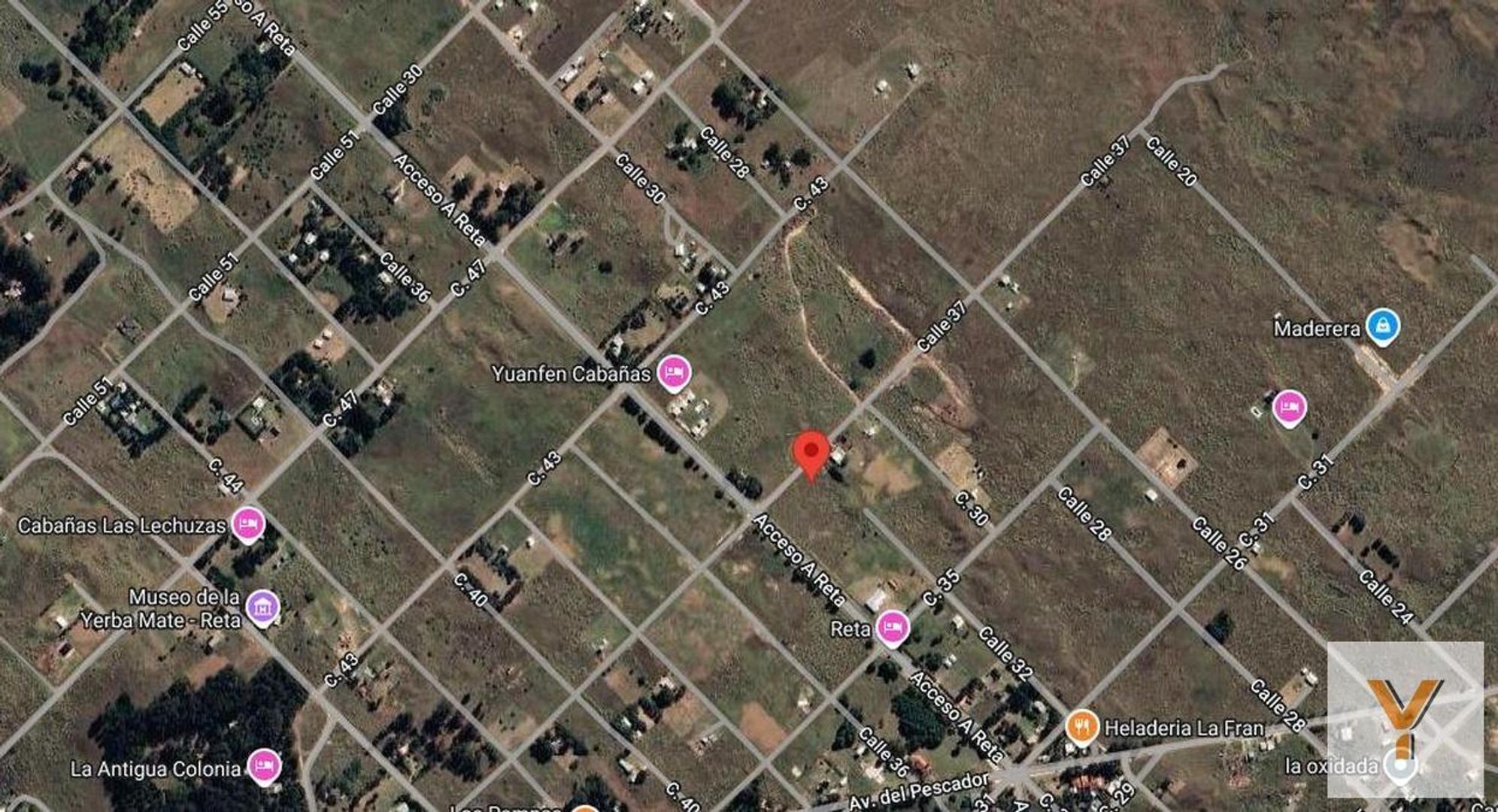 Terreno en Venta de 1995,0 m2