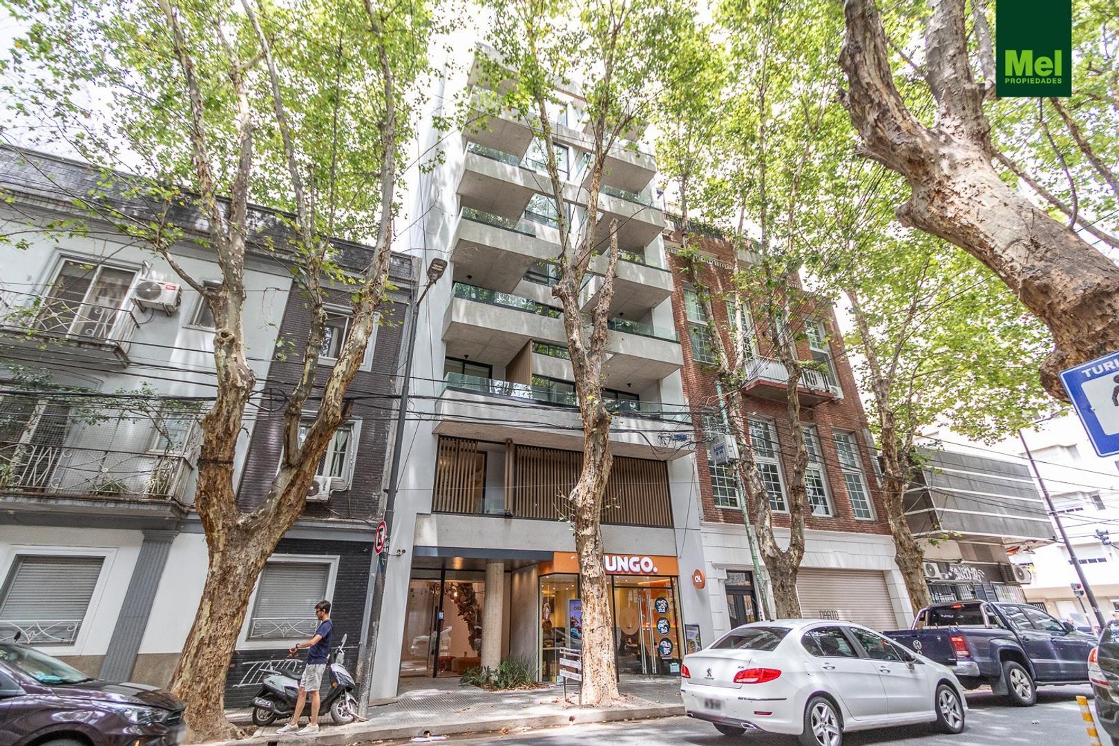 2 ambientes con Balcón y parrilla propia | Full amenities