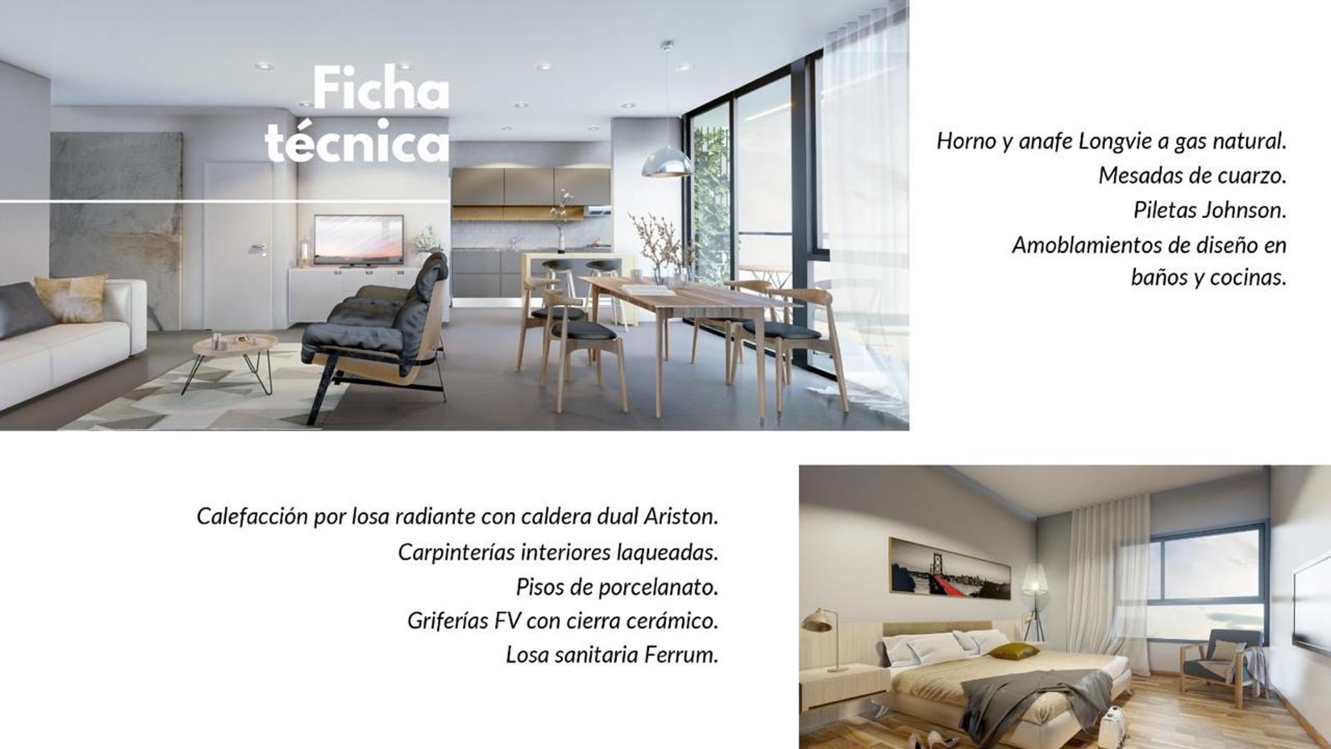 Departamento en Venta de 3 ambientes