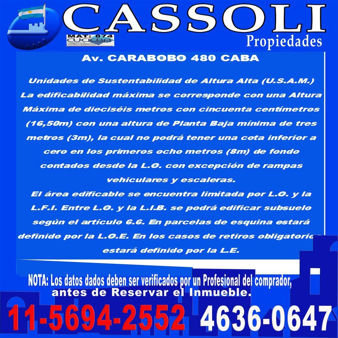 Casa antigua S/terreno de 36Mts. de Profundidad Carabobo 480