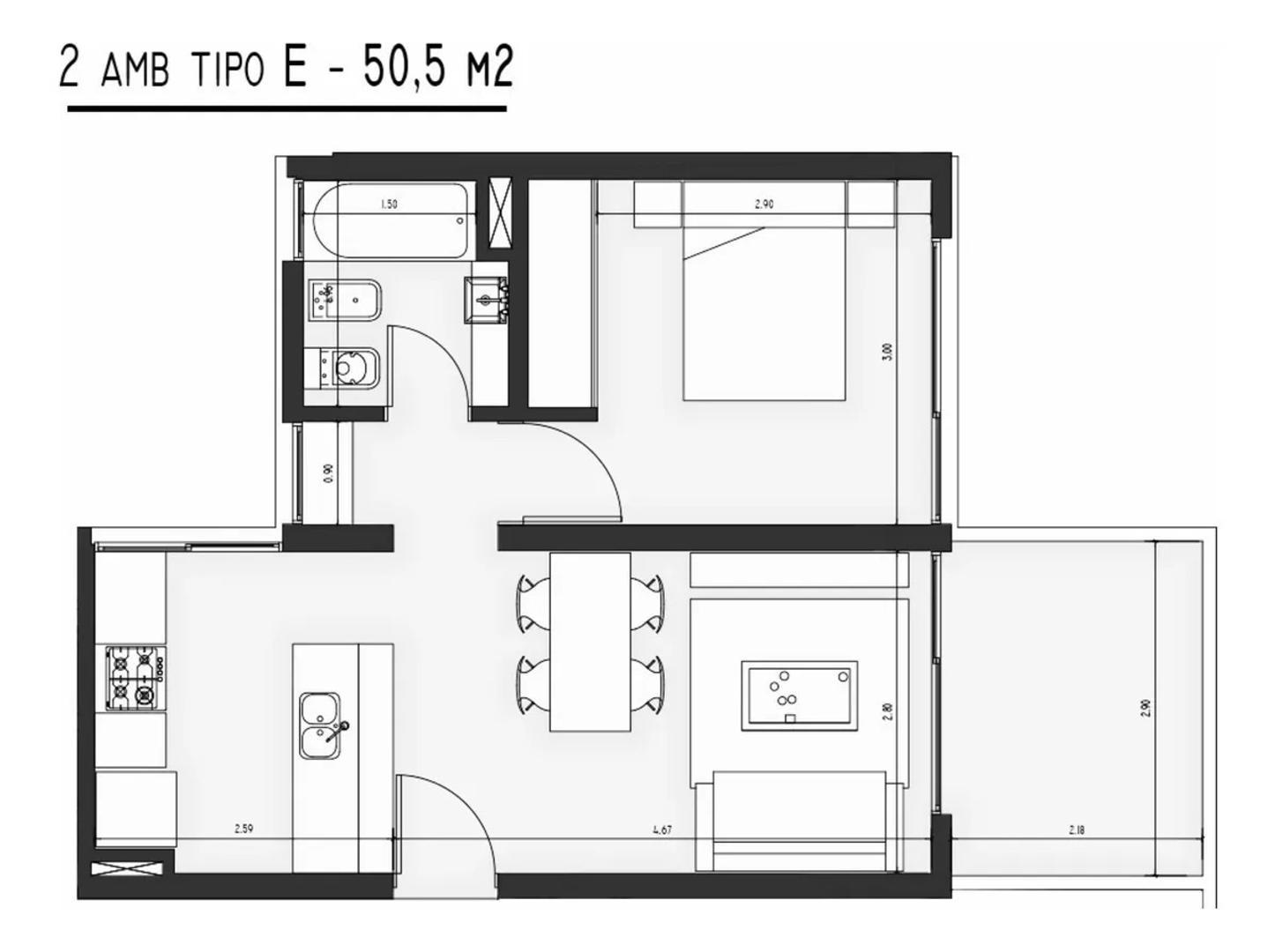 Departamento en Alquiler 2 años