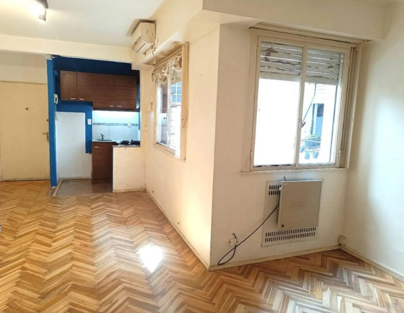 Departamento 2 ambientes con 1 baño