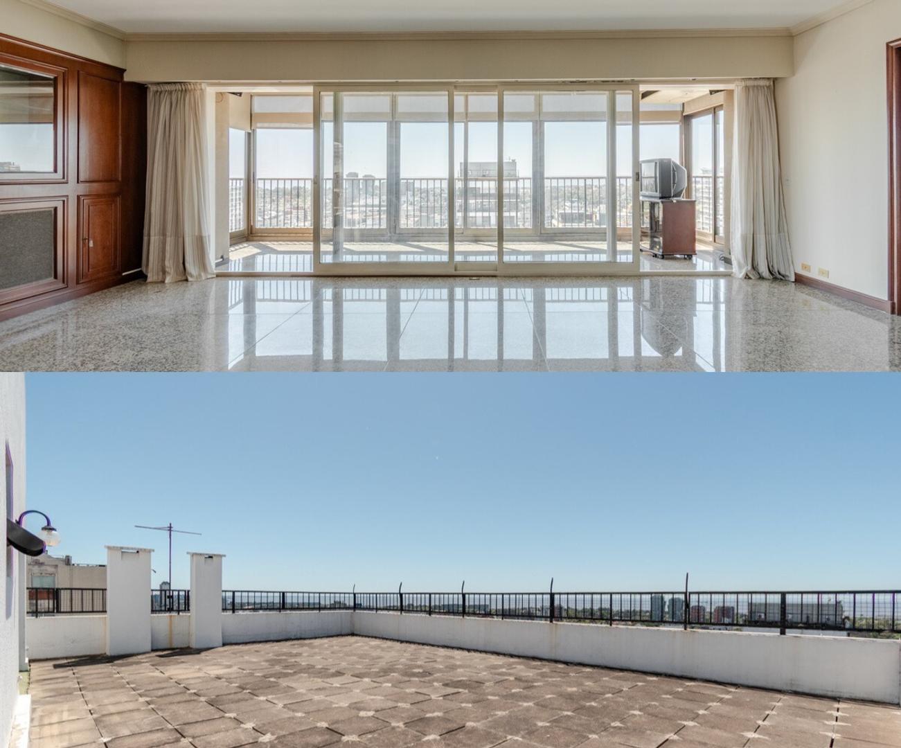 327 cub + gran terraza propia I piso 25 y 26 I 2 coch fijas