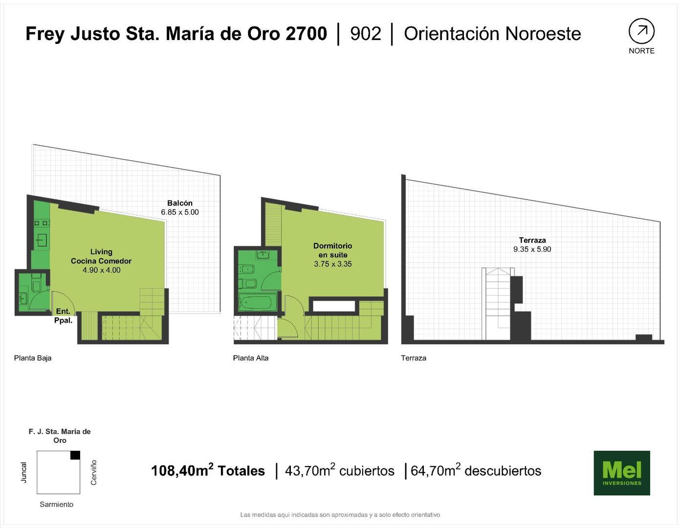 Fray Justo Sta. María De Oro 2795 , Piso 9