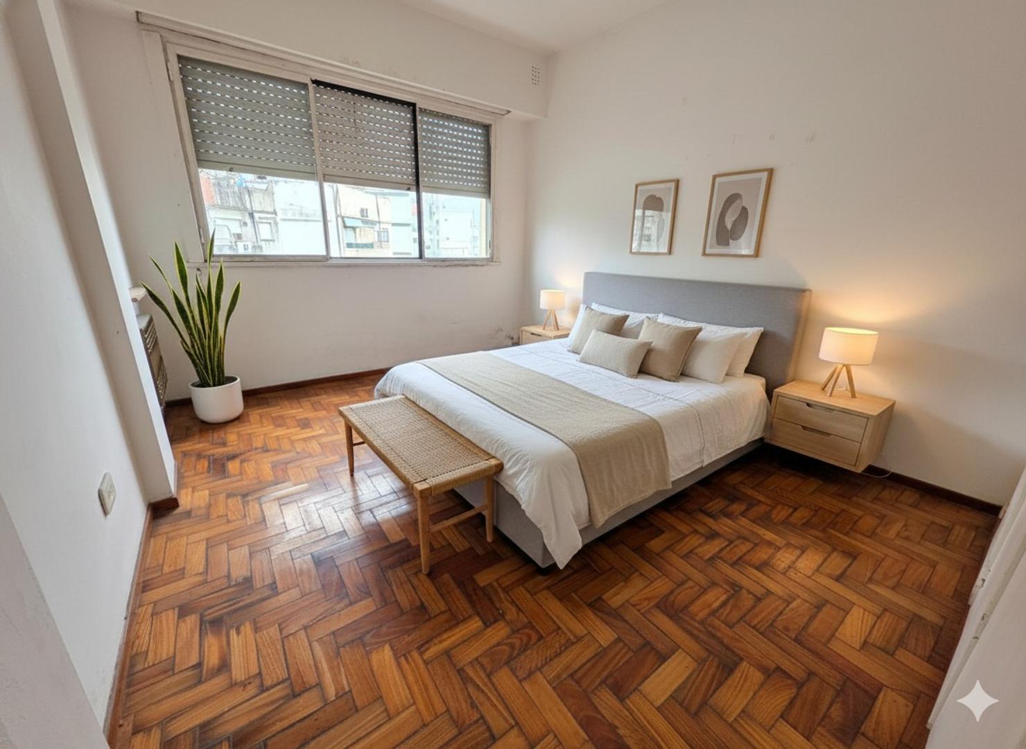 Departamento 2 ambientes con 1 baño