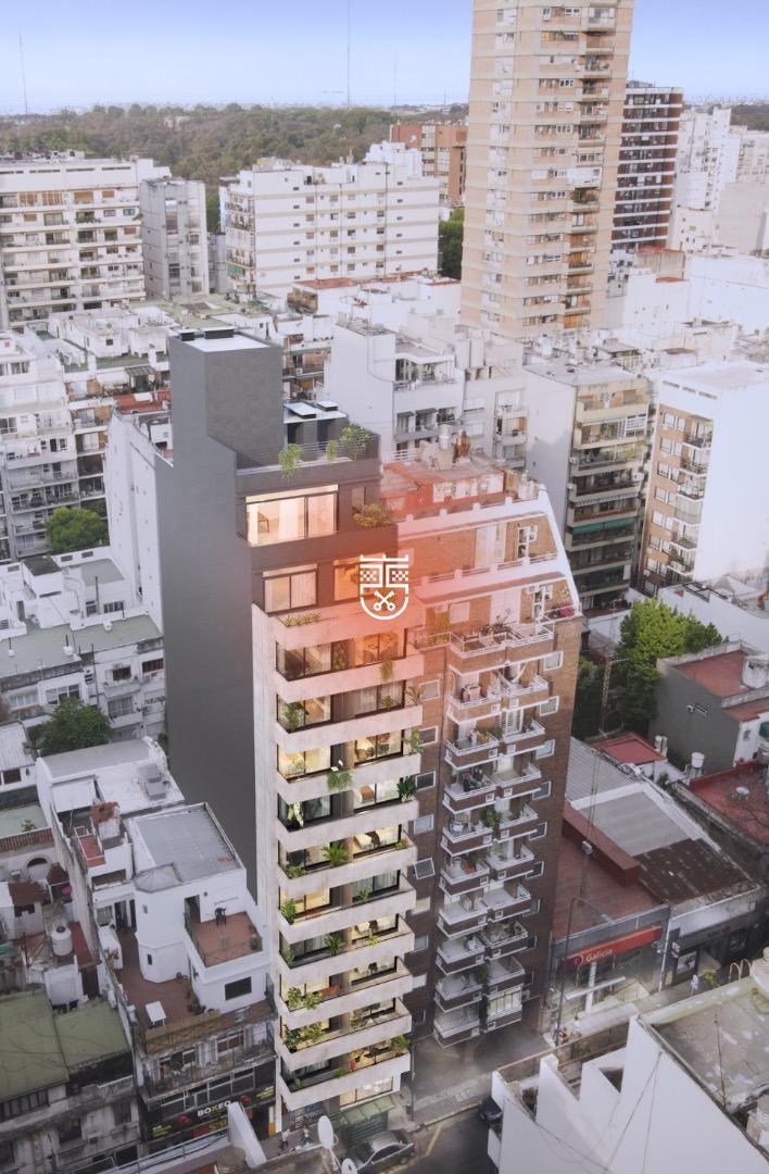 Monoambiente a estrenar al frente en Belgrano