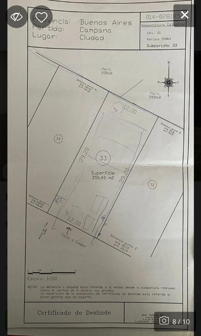 Terreno en Venta en Ebenezer, USD 19.000