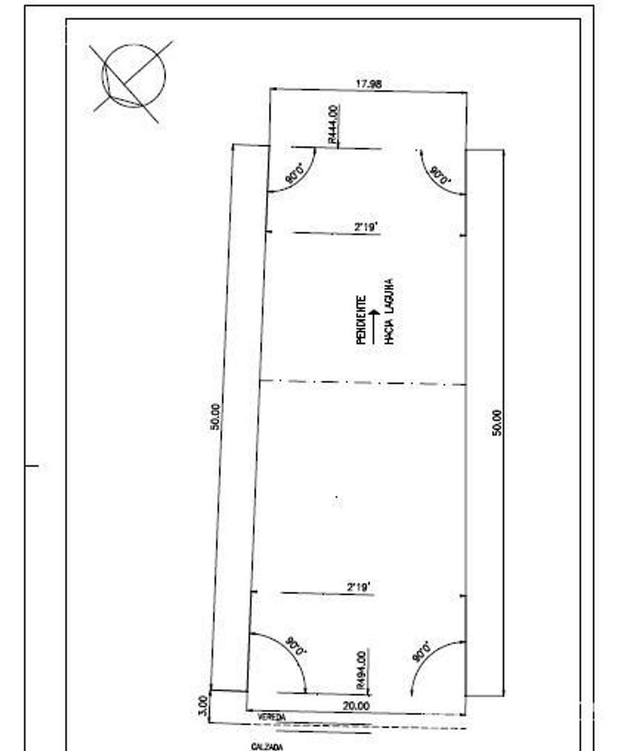 Terreno a la LAGUNA en venta en  Santa Barbara