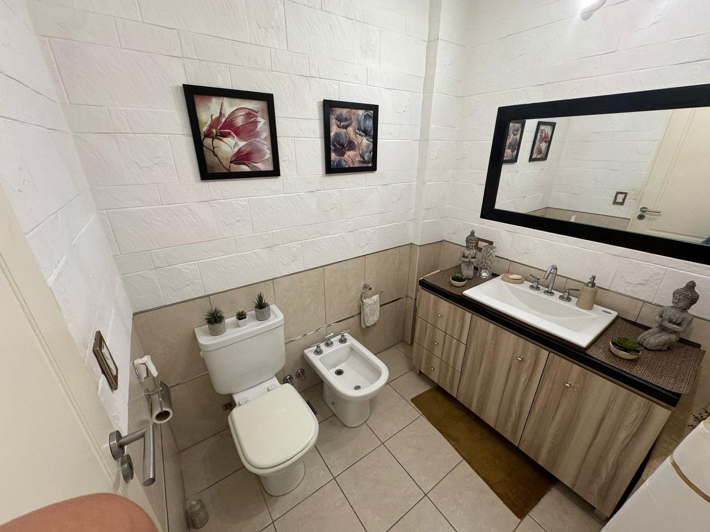 Departamento 2 ambientes con 1 baño