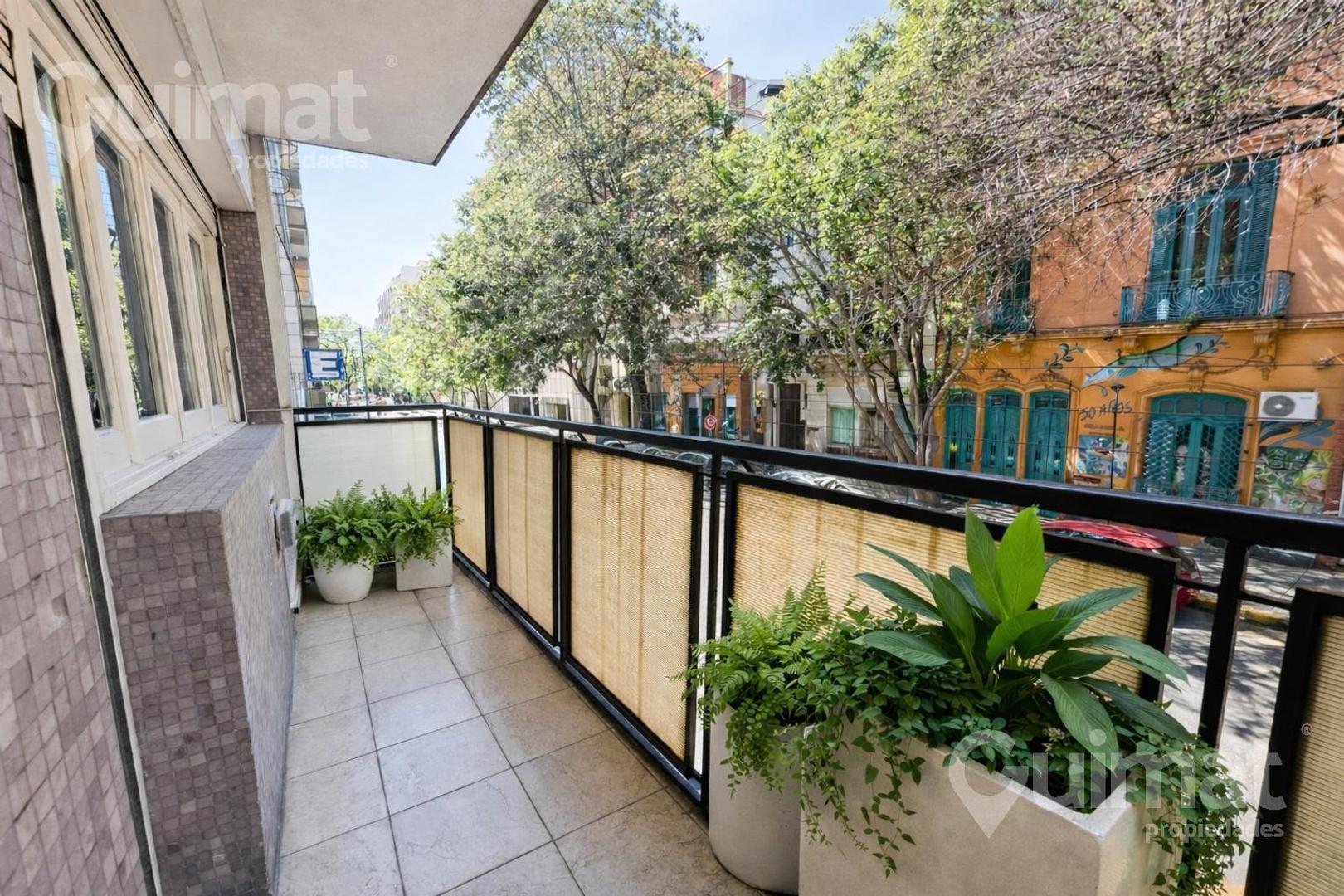 70m2 Dpto 3 Amb al Frente c/ Balcón Corrido – Villa Crespo - Serrano y Corrientes