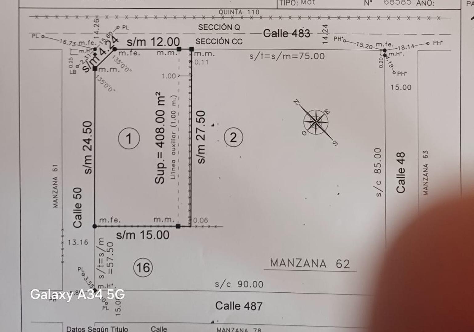 TERRENO EN VENTA BARRIO ACANTILADOS
