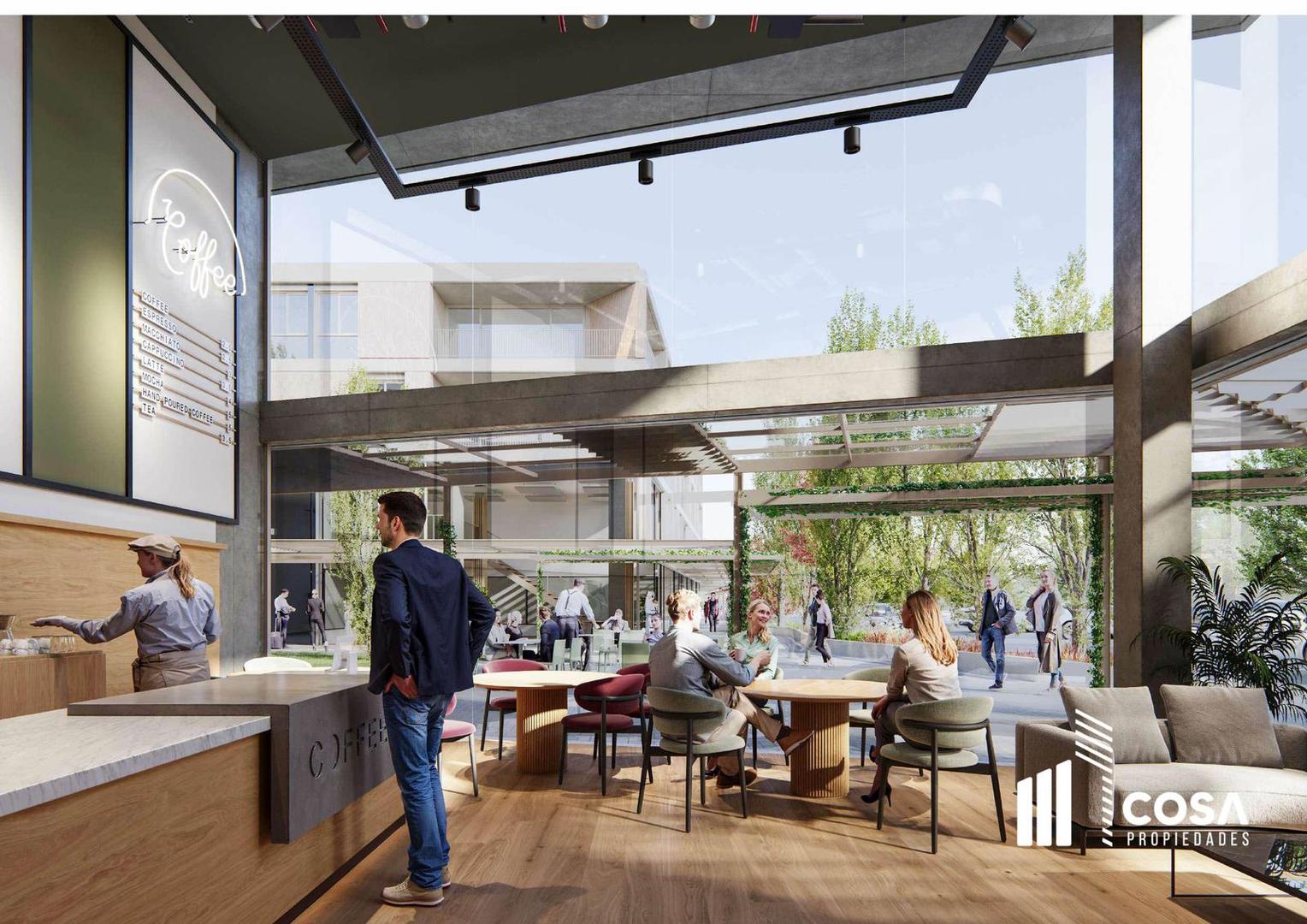 Departamento 2 ambientes con 2 baños