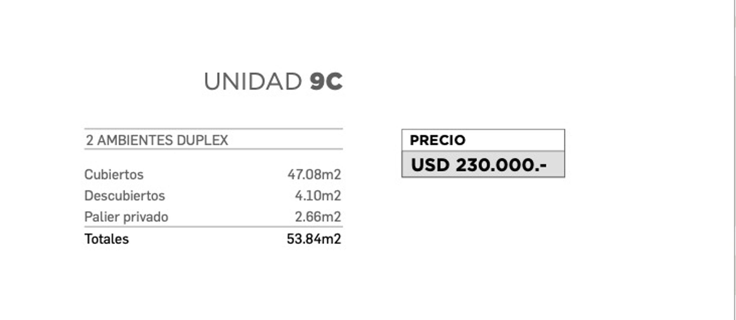 Darregueyra 2200, Piso 9