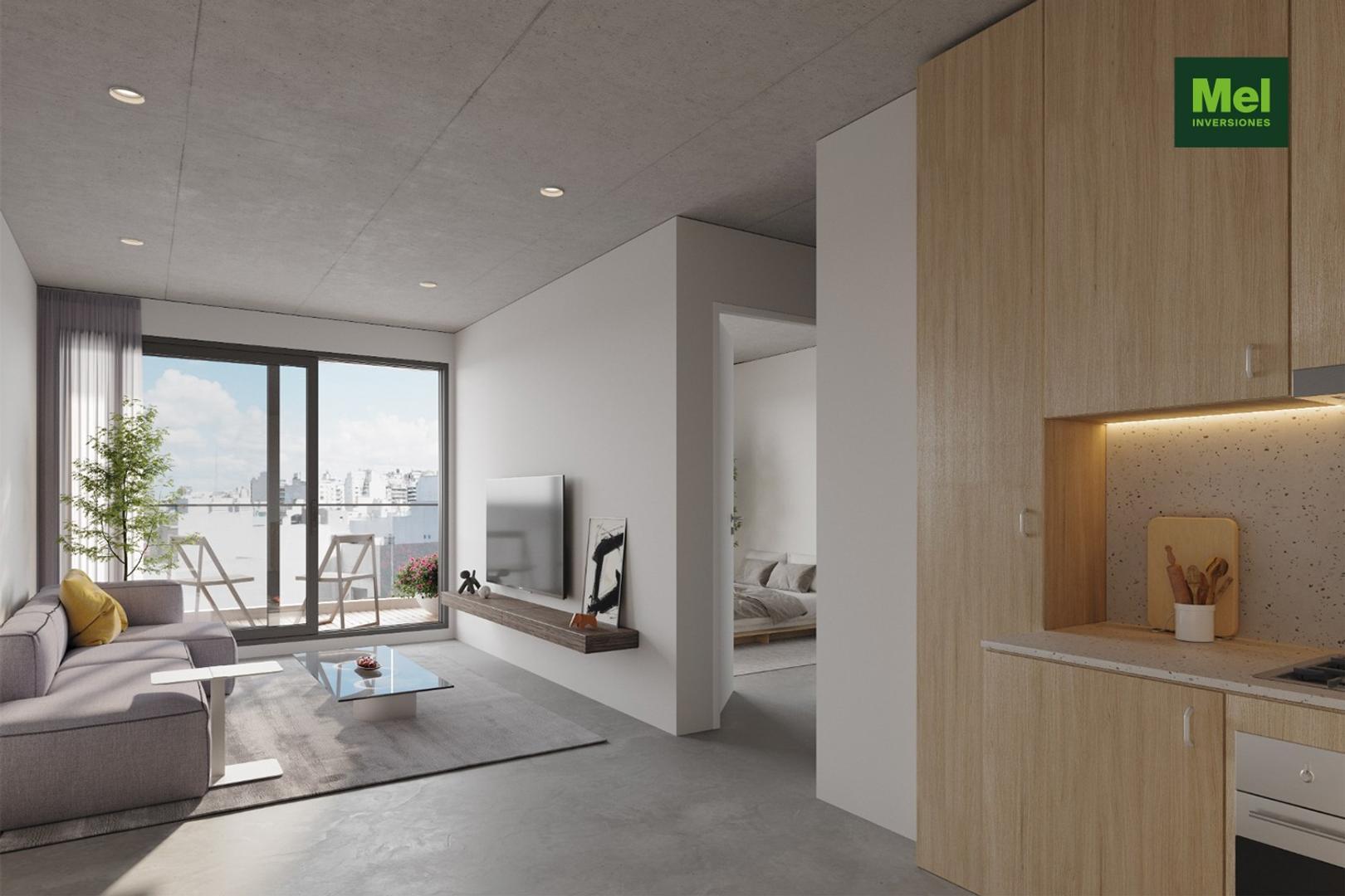 1 ambiente con Balcon |Destacados amenties | Echeverria 4374