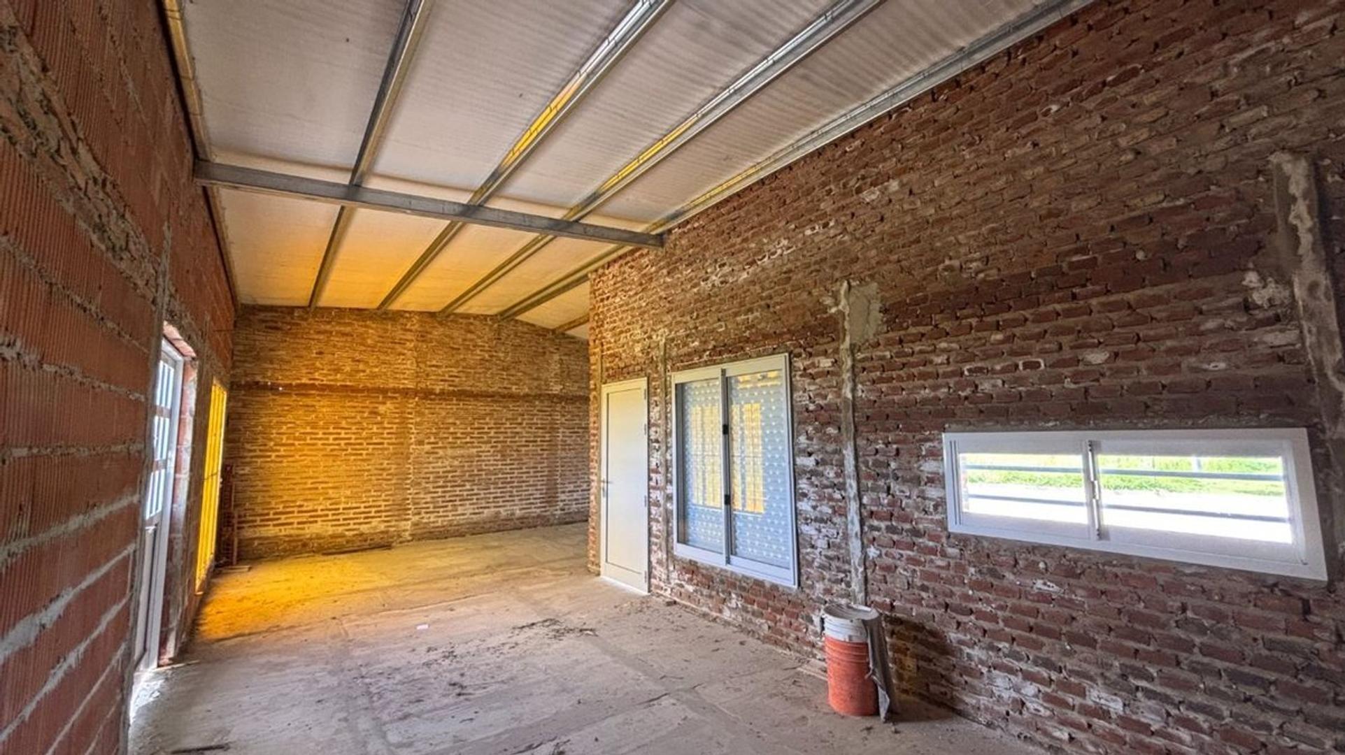 Casa 2 ambientes con 1 baño