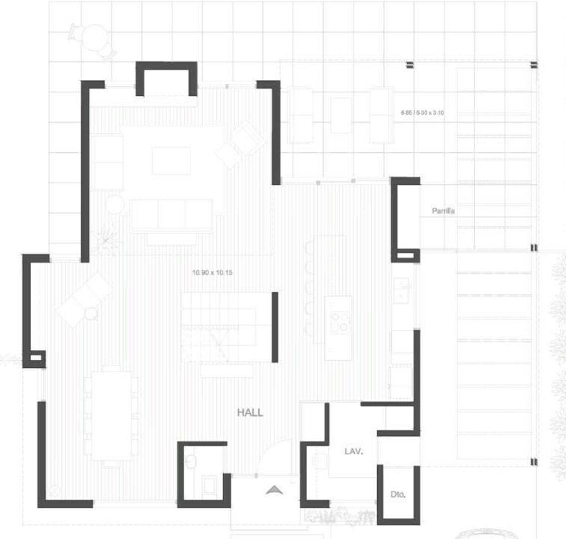 Casa 4 ambientes con 3 baños