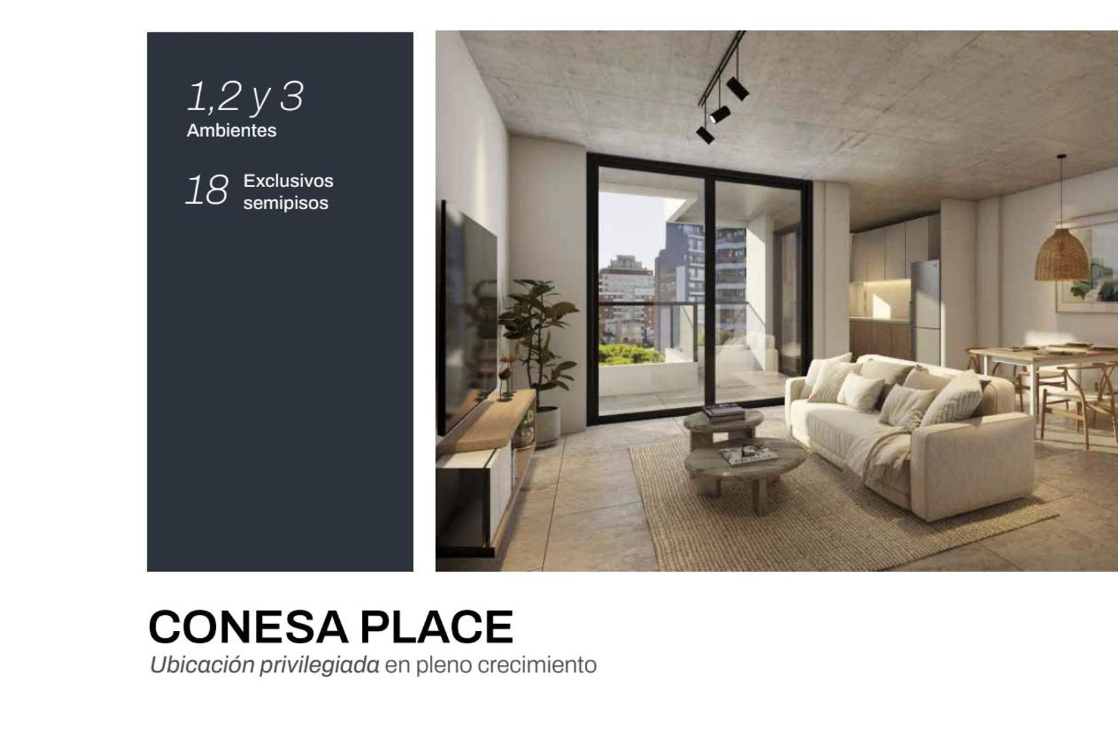 Venta departamento 2 ambientes Belgrano en pozo