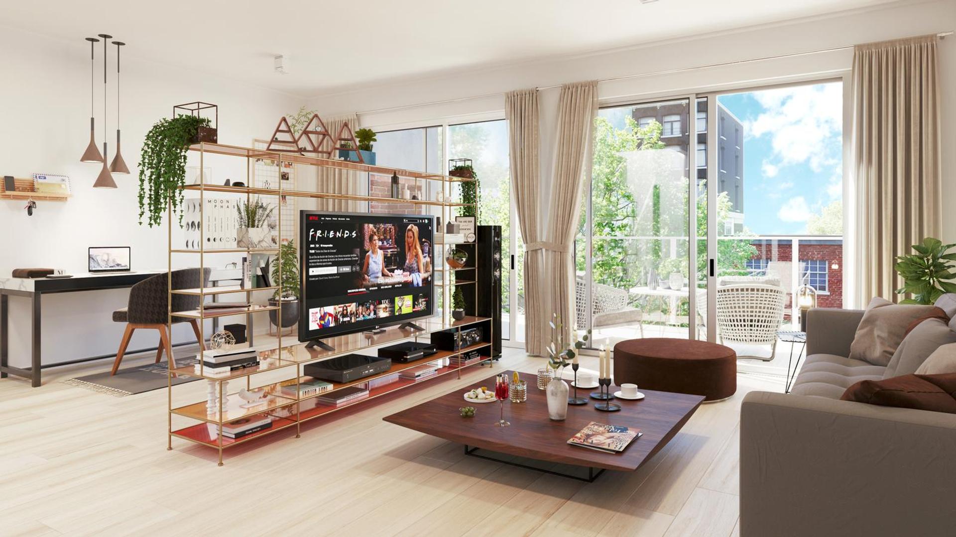 PH ECO 12 RENTA - CAÑITAS - 3 Ambientes con vestidor, toillete, balcon aterrazado, terraza y parrilla propia.