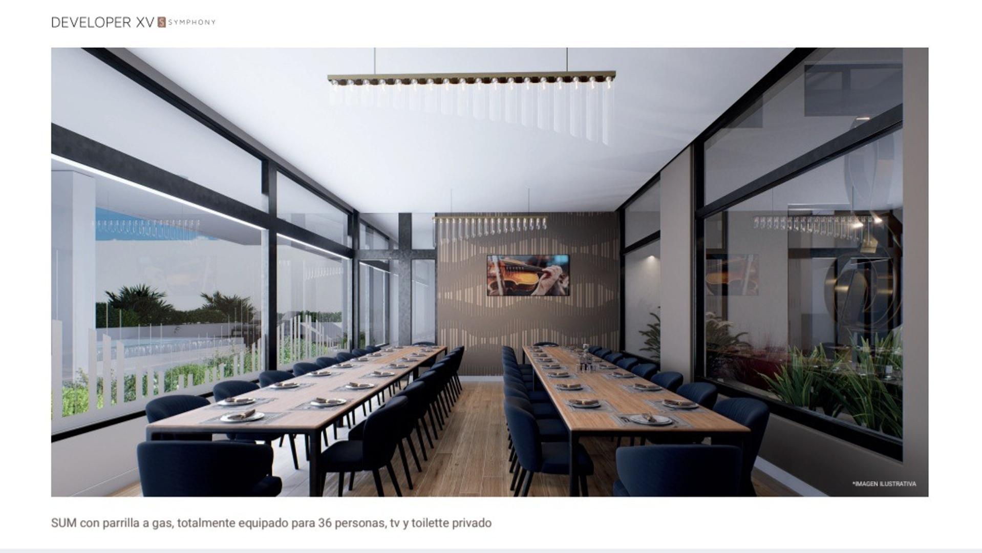 Departamento en Venta de 1 dormitorio