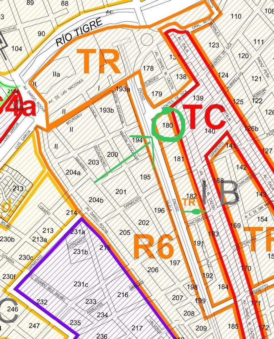 exc lote en inmejorable ubicación apto edificio