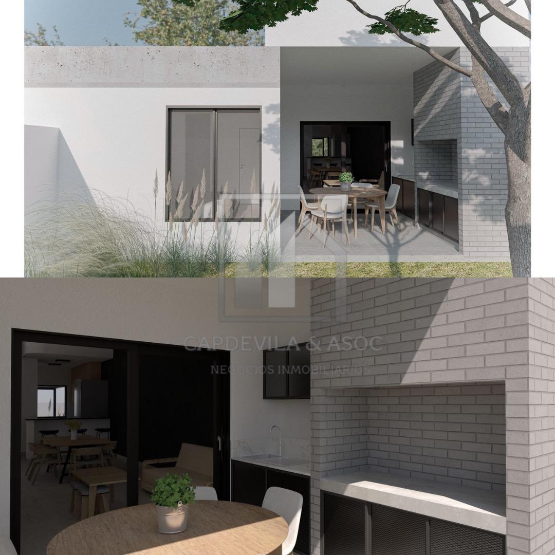 Casa 3 ambientes con 2 baños