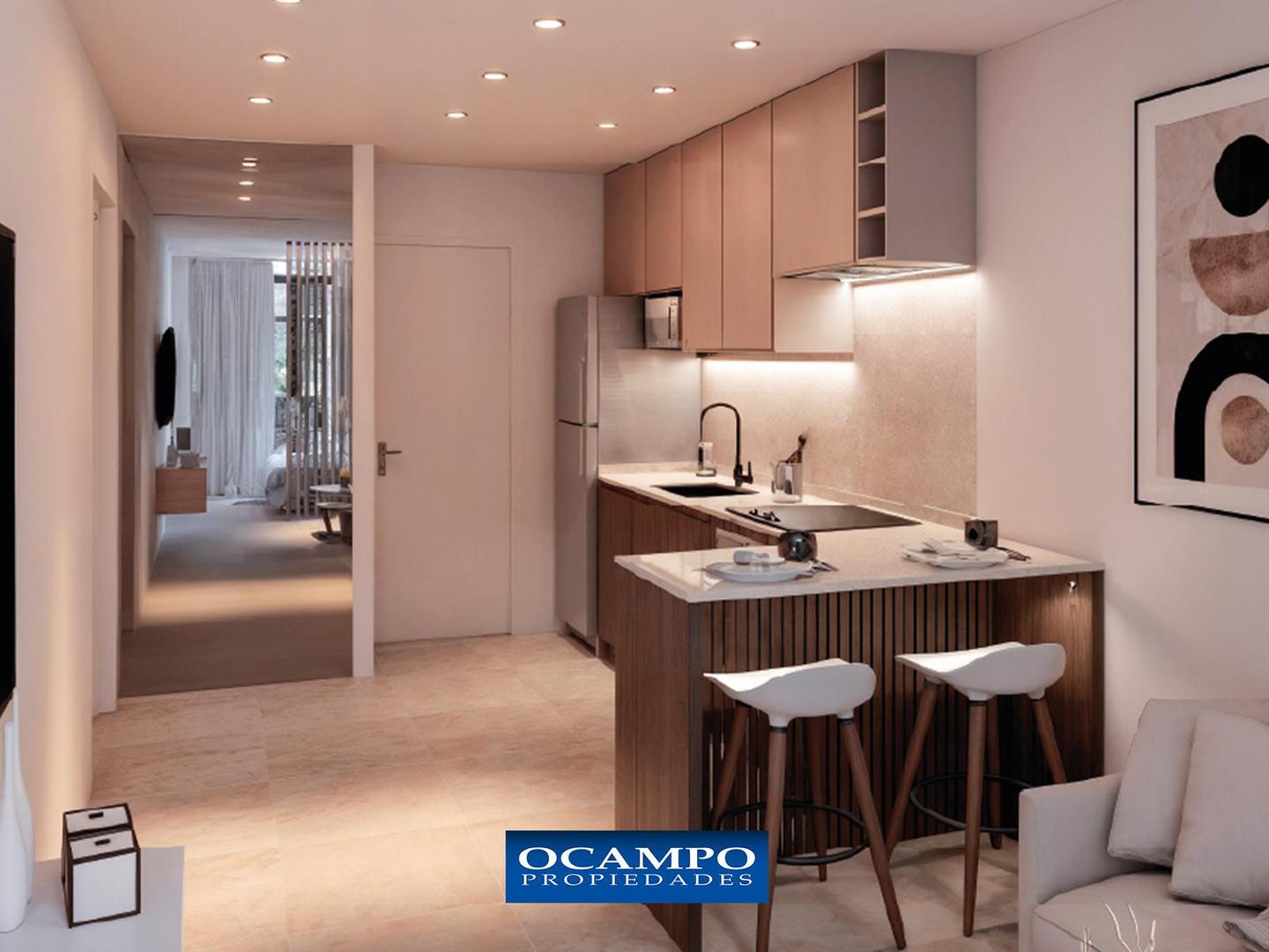 Departamento 3 ambientes con 2 baños